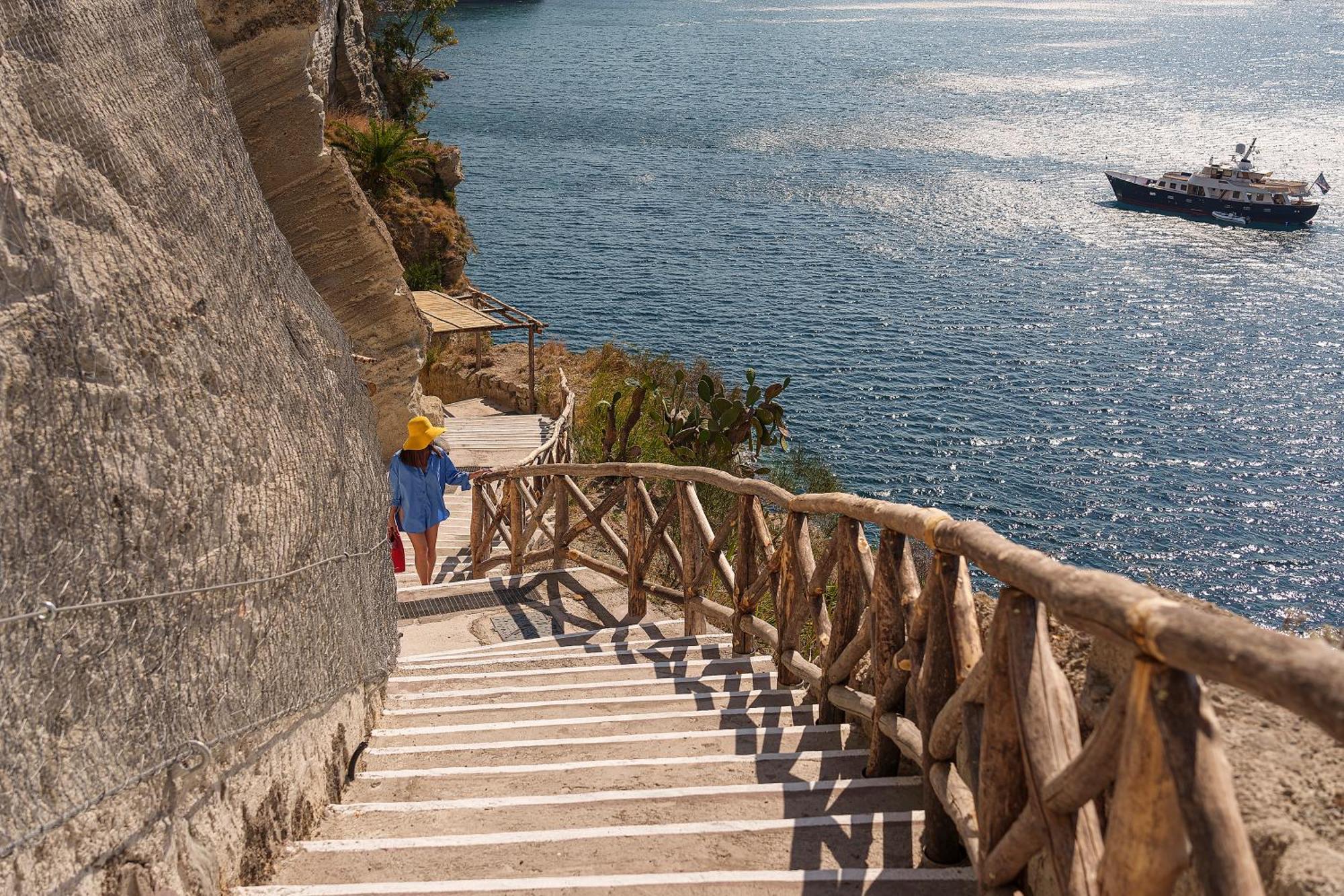 Costa Del Capitano Seaside Villas Sant'Angelo  Kültér fotó