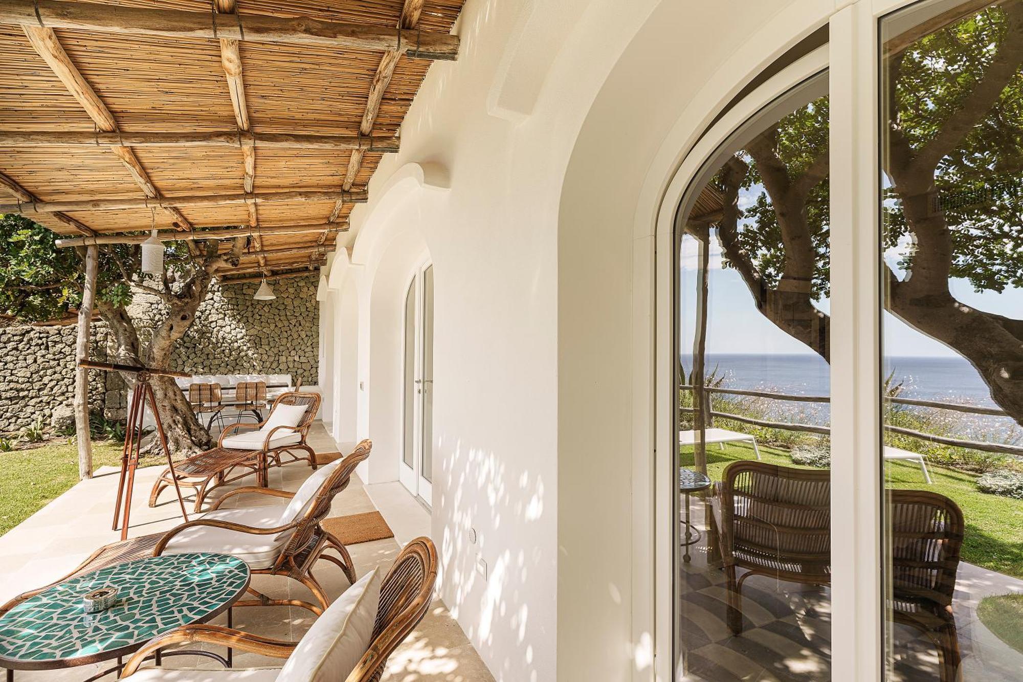 Costa Del Capitano Seaside Villas Sant'Angelo  Kültér fotó